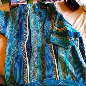 90's Tundra Canada Short Sleeve Men's Sweater